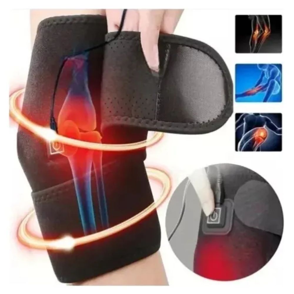 Rodillera Térmica Eléctrica Terapia De Calor - Alivia el dolor muscular de piernas y rodillas