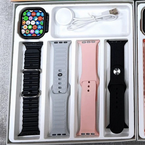 Reloj inteligente Con 4 Mallas Intercambiables