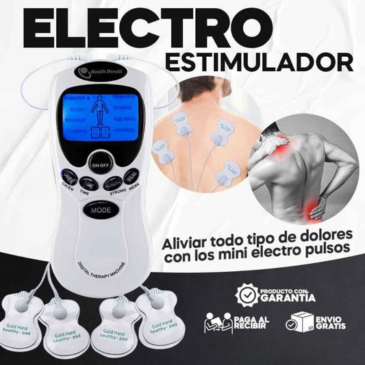Electro Estimulador para Aliviar el Dolor - Masajeador Muscular