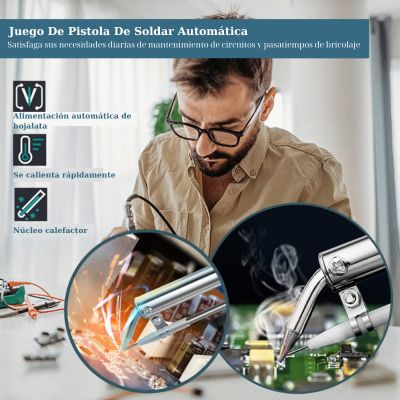 2x1 : PISTOLA CAUTÍN VERSÁTIL: Tu Aliado en Soldaduras Eficientes