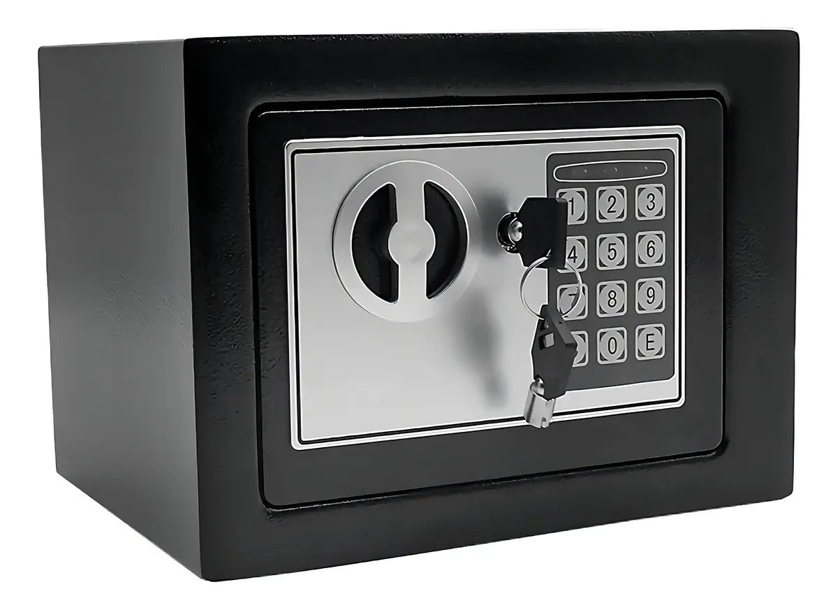 Caja Fuerte Digital De Alta Seguridad Con Código Y Llave