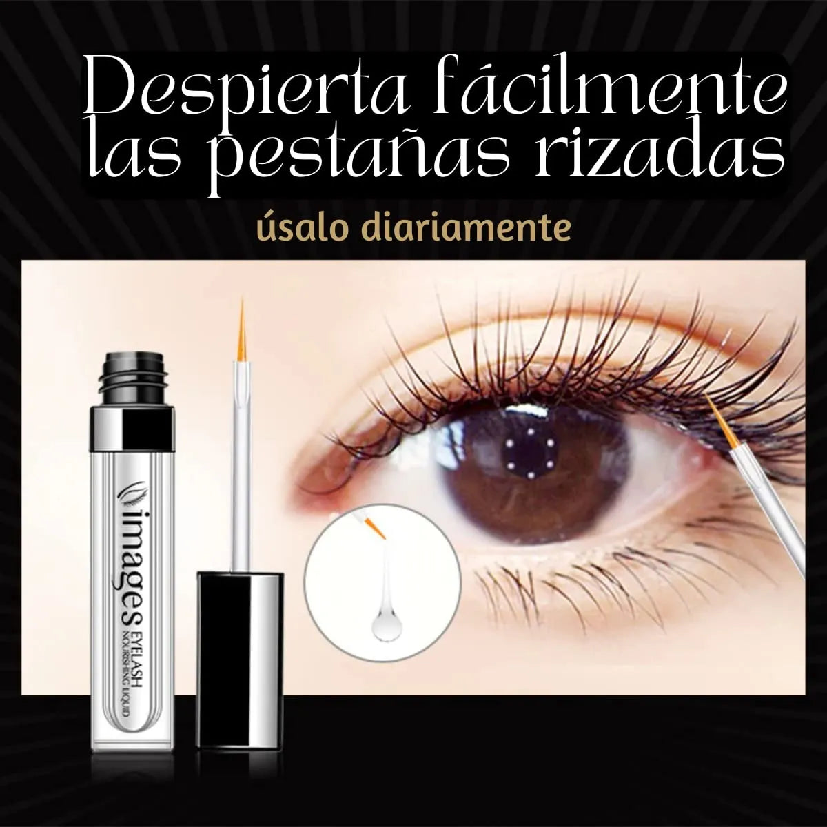 Serum Fortalecedor Crecimiento Alargador De Pestañas (Incluye 2 paquetes)