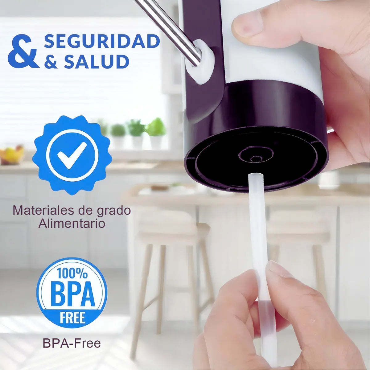 2 Dispensadores De Agua Automáticos Eléctricos Recargables