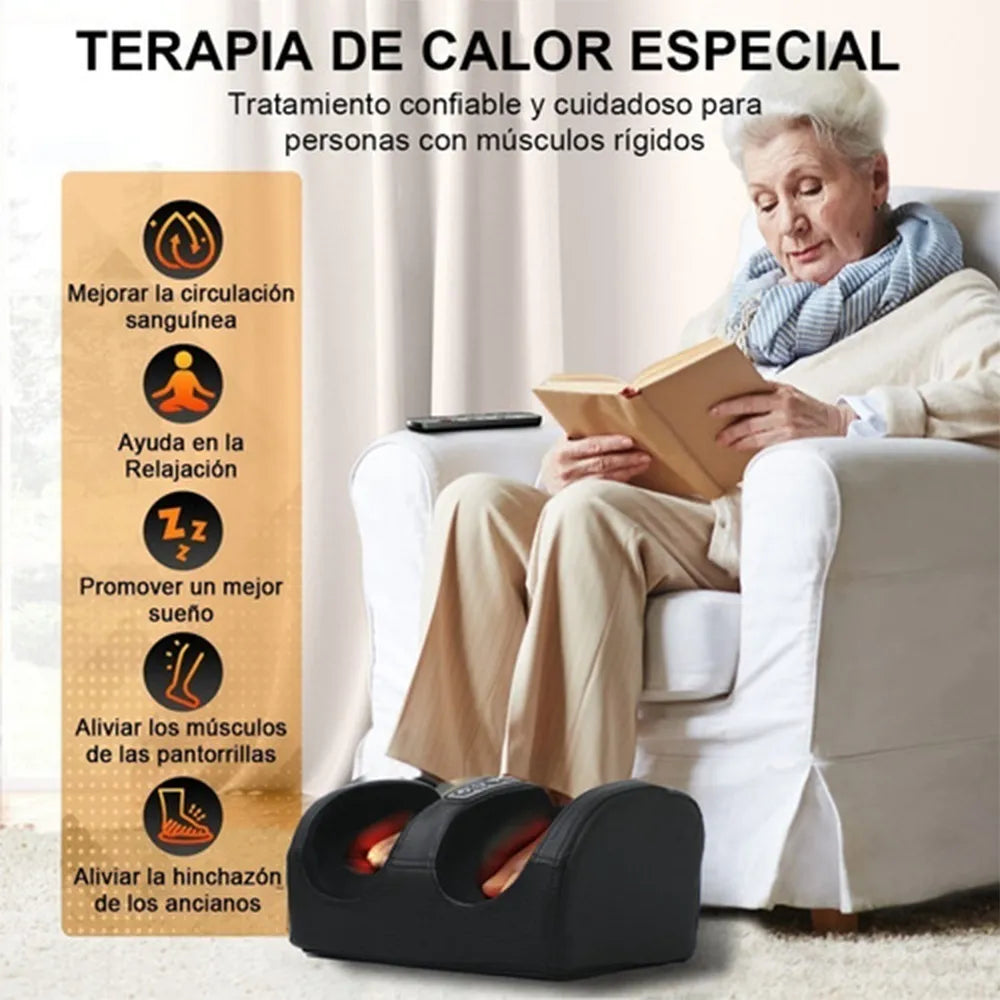 Masajeador eléctrico de pies y pantorrillas