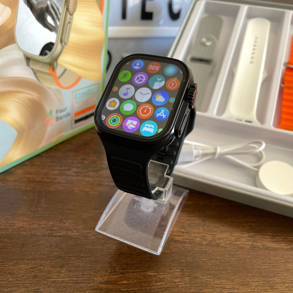 Reloj inteligente Con 4 Mallas Intercambiables
