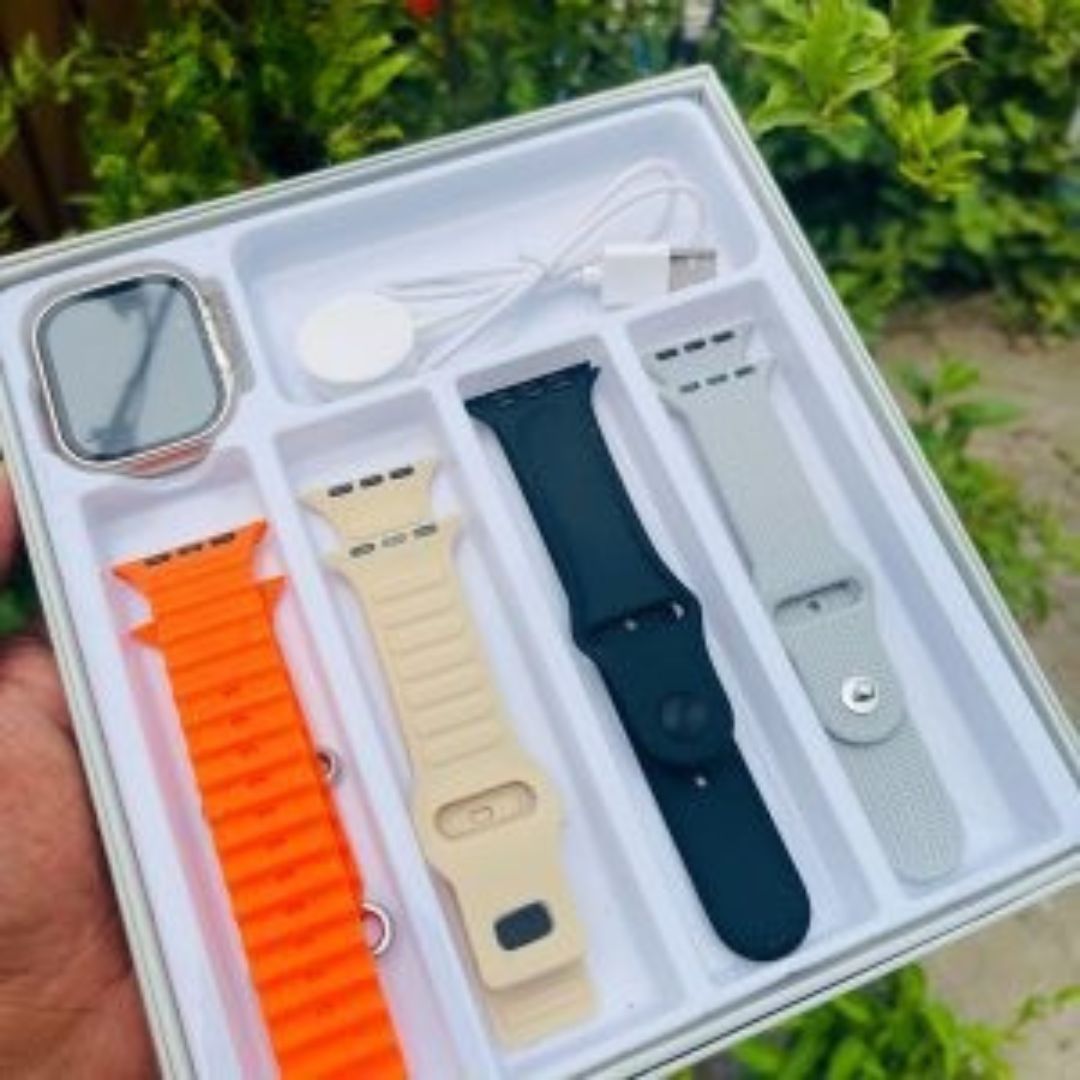 Reloj inteligente Con 4 Mallas Intercambiables