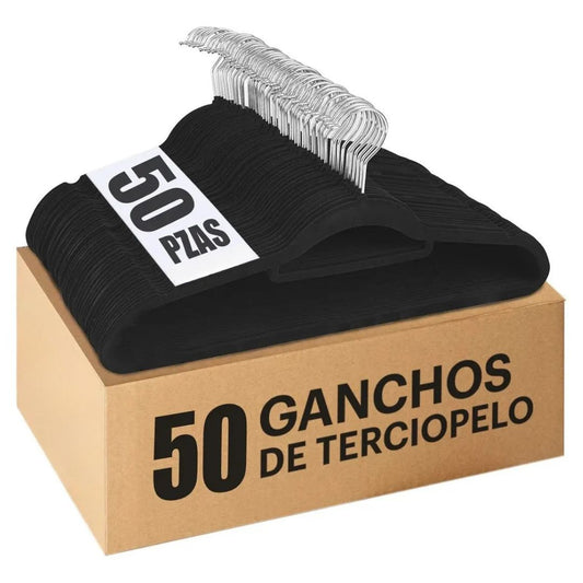 Set 50 Ganchos De Terciopelo