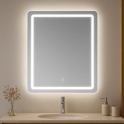 Espejo con luz led (50 cm x 70 cm)