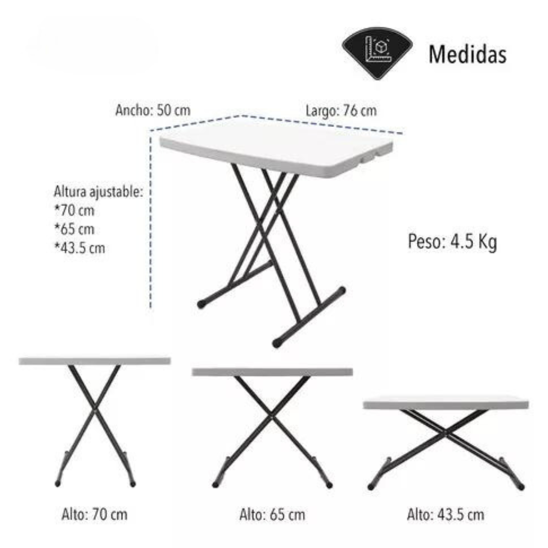 Mesa Plegable Ajustable