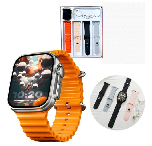 Reloj inteligente Con 4 Mallas Intercambiables