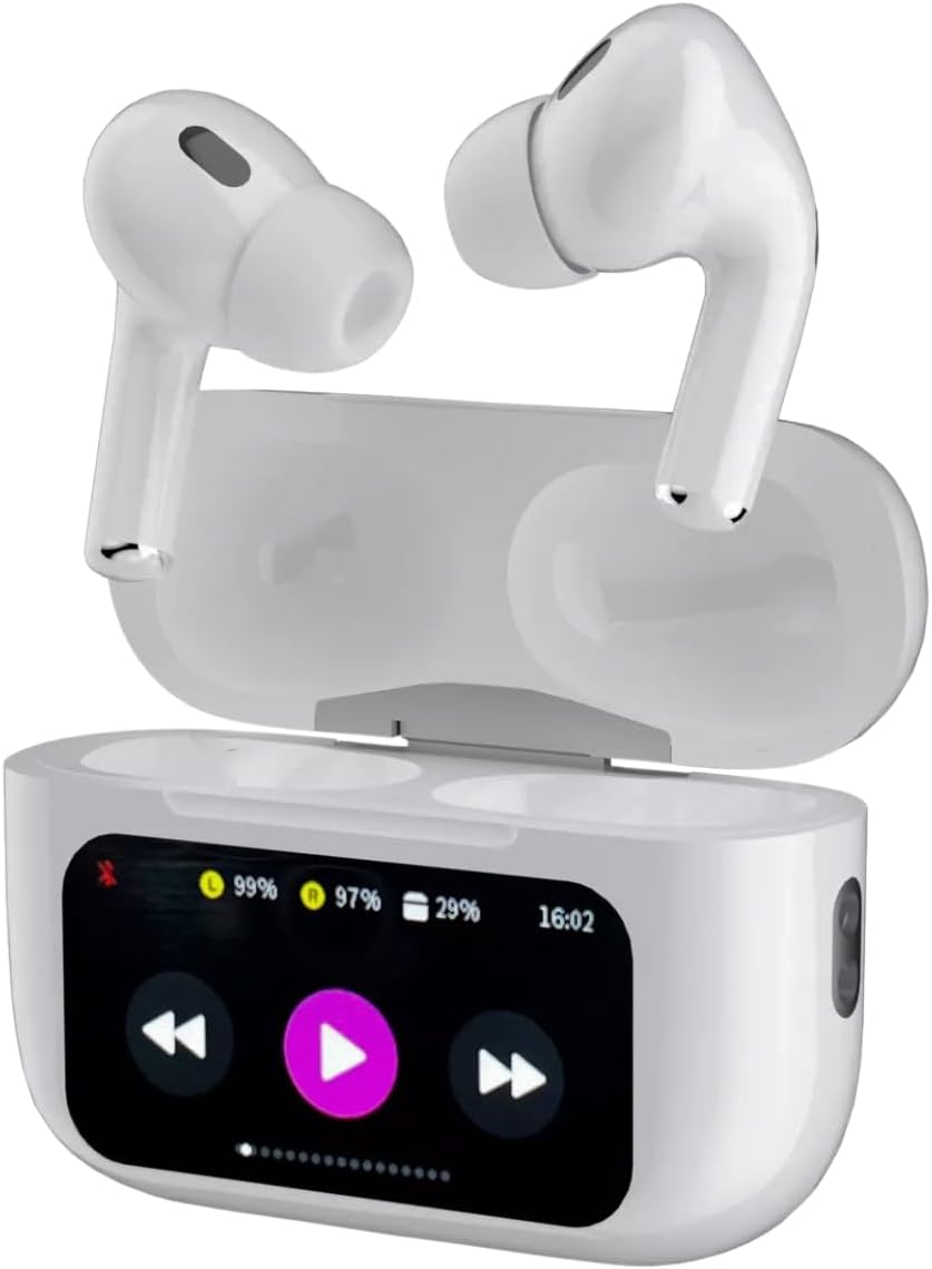 Audífonos Bluetooth Inalámbricos con Pantalla Táctil