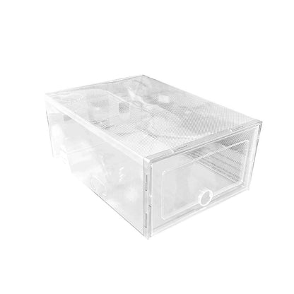12 Cajas Organizadoras De Zapatos Transparente