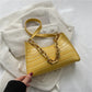 Bolso de moda con estampado de cocodrilo