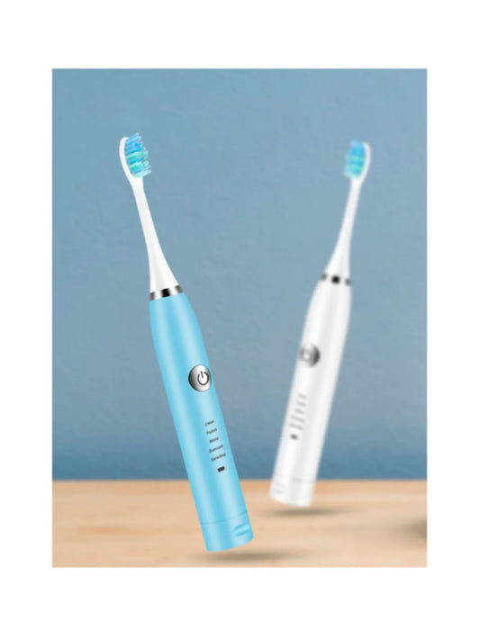 Cepillo De Dientes Electrico Con Base Recargable Ultrasónico Con 2 cabezales dental