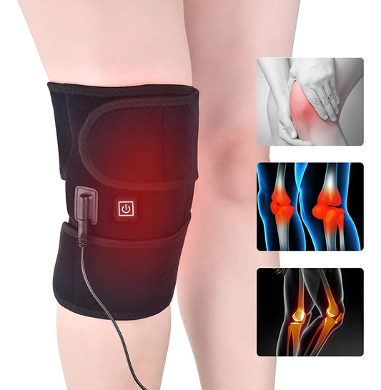 Rodillera Térmica Eléctrica Terapia De Calor - Alivia el dolor muscular de piernas y rodillas