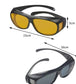 2 Lentes (Lentes Gafas Sol Polarizados + Lentes Vision Nocturna Manejar