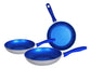 Juego De 3 Sartenes De Zafiro 20, 24, 28 Cms Flavor Pan