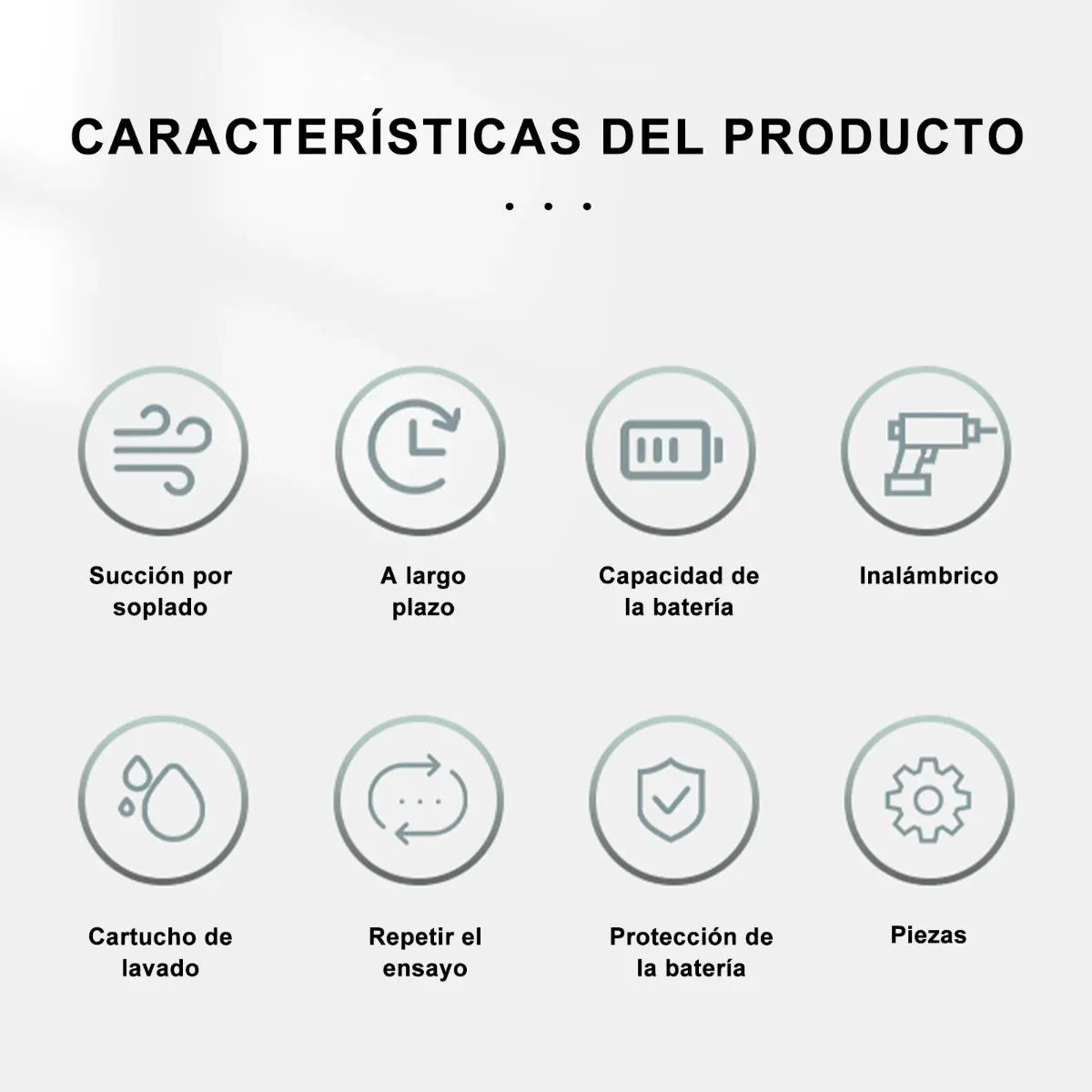Mini Aspiradora de Succión Potente 4500PA