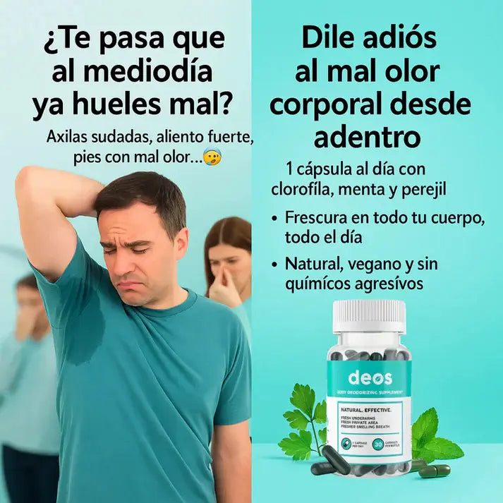 Deos Suplemento Elimina Mal Olor 30 Caps