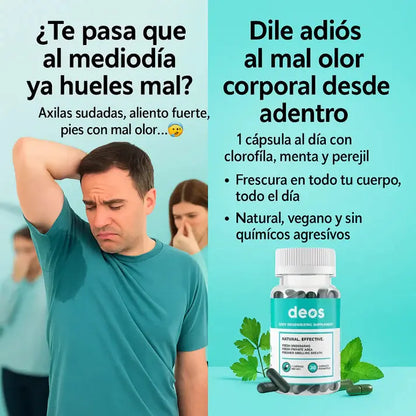 Deos Suplemento Elimina Mal Olor 30 Caps