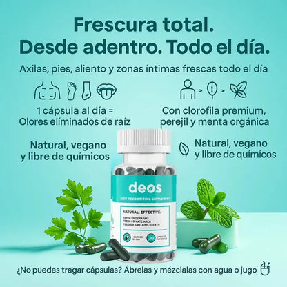 Deos Suplemento Elimina Mal Olor 30 Caps
