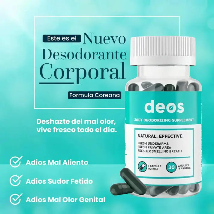 Deos Suplemento Elimina Mal Olor 30 Caps