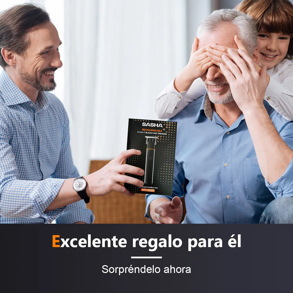 Afeitadora Electrica para Cabello y Barba Recargable