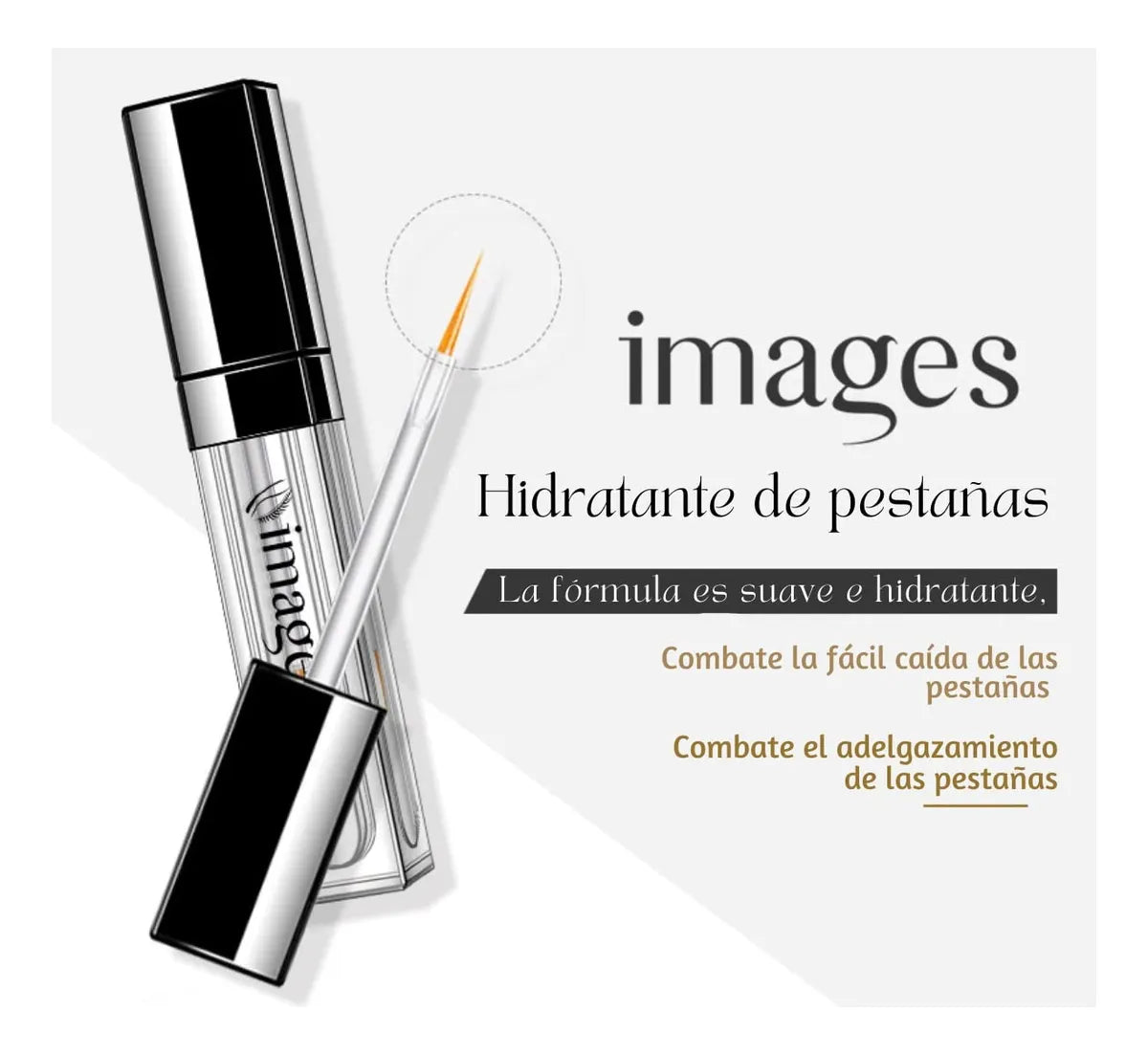 Serum Fortalecedor Crecimiento Alargador De Pestañas (Incluye 2 paquetes)