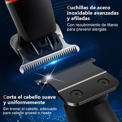 Afeitadora Electrica para Cabello y Barba Recargable