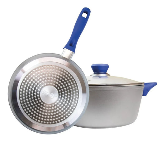 Sarten y olla De Zafiro Pan Ideal Para Inducción