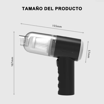 Mini Aspiradora de Succión Potente 4500PA