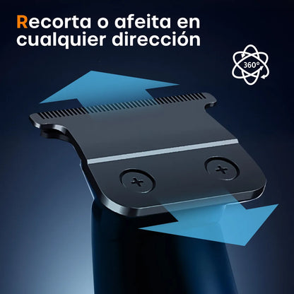 Afeitadora Electrica para Cabello y Barba Recargable