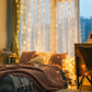 2 Cortinas de Luces Led Decorativas (Cada cortina mide 3x3m)