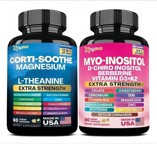 Kit Inositol Cortisol Paquete 2 Pcs