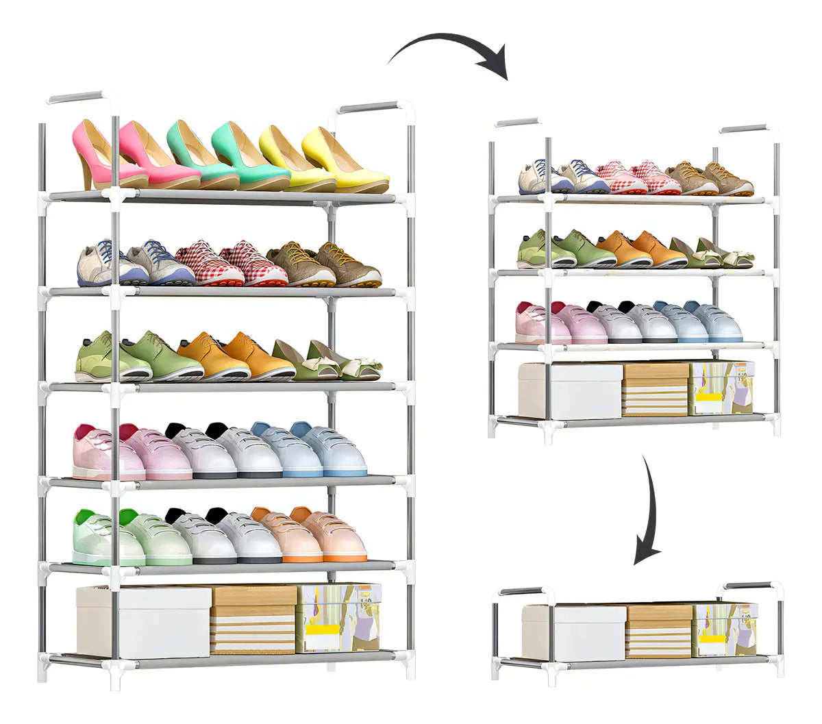Zapatera organizador de Zapatos para 18 pares