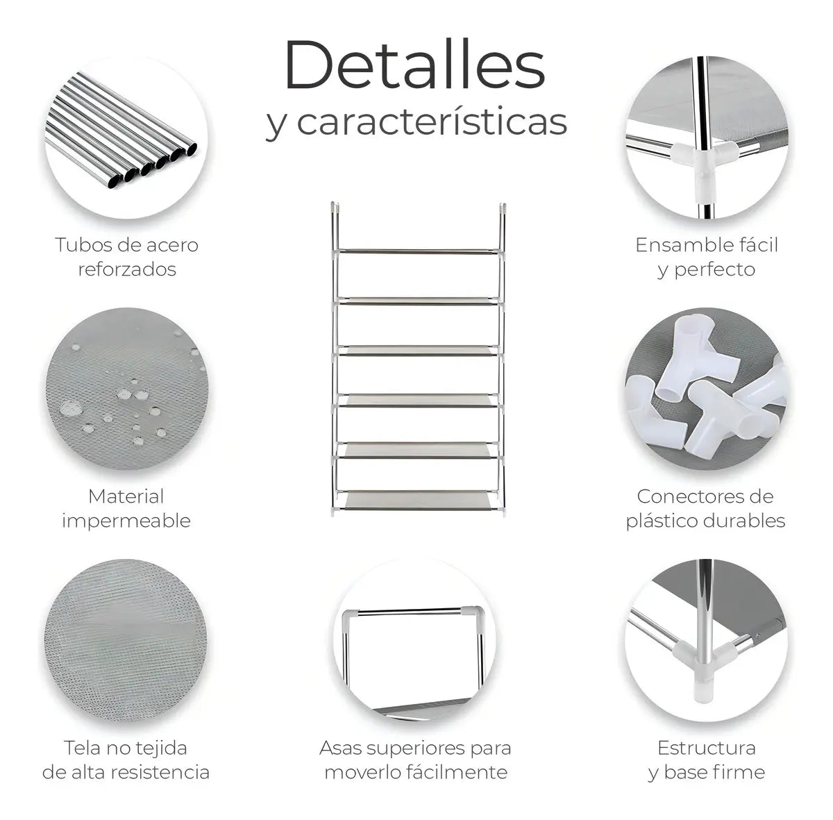 Zapatera organizador de Zapatos para 18 pares