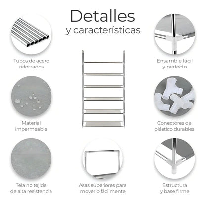 Zapatera organizador de Zapatos para 18 pares